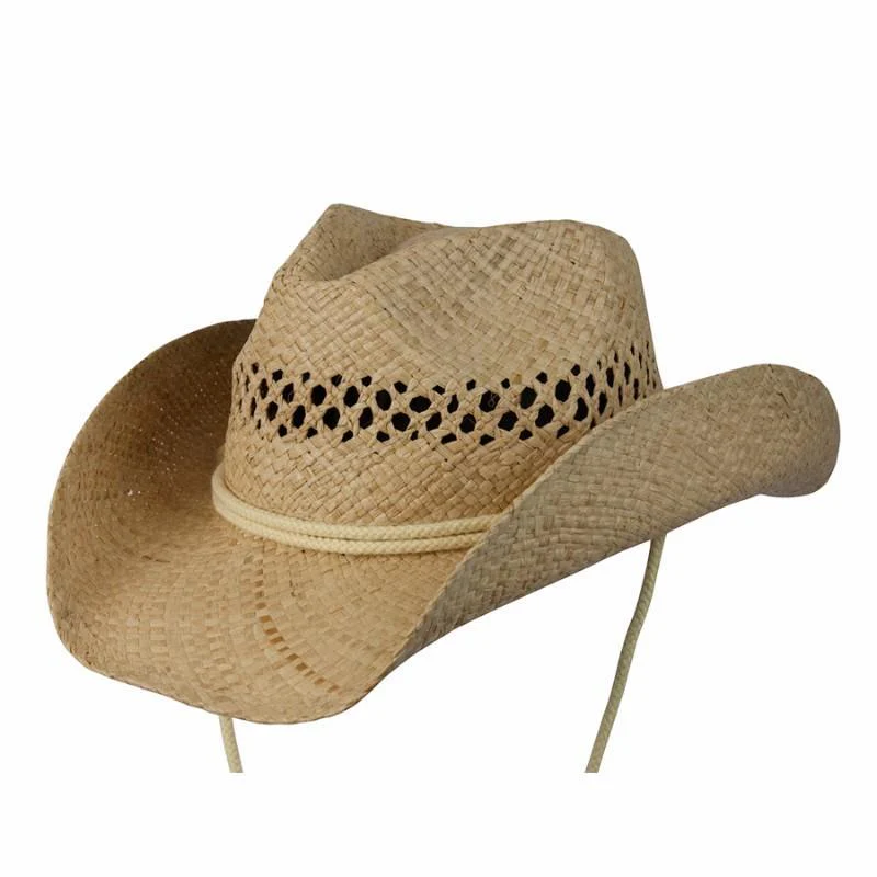 Coby Kids Cowboy Raffia Hat